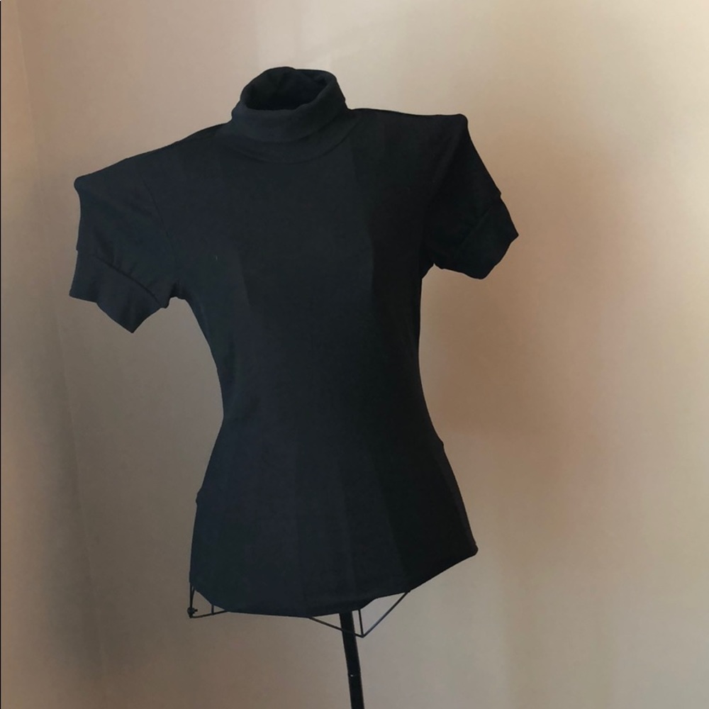 Turtleneck T-shirt